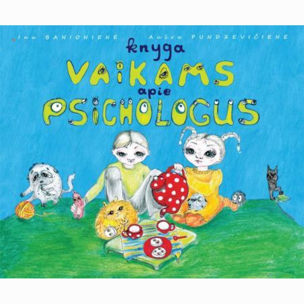 Knyga vaikams apie psichologus