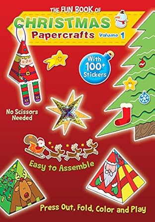 The Fun Book of Christmas Pape rcrafts vol.1
