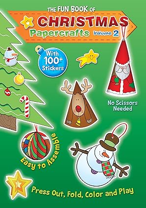 The Fun Book of Christmas Pape rcrafts vol.2