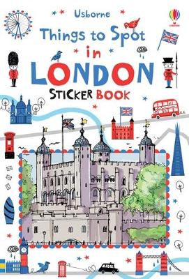 Things to spot in London Stick er book