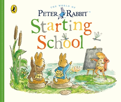 Peter Rabbit. Starting School Day
