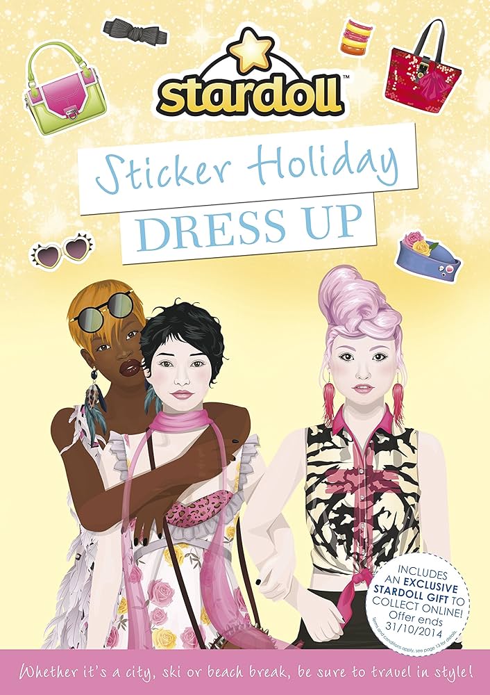 Sticker Holiday Dress Up G