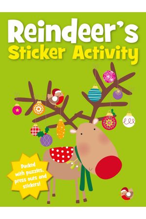 Reindeer's Christmas Sticker A ctivity