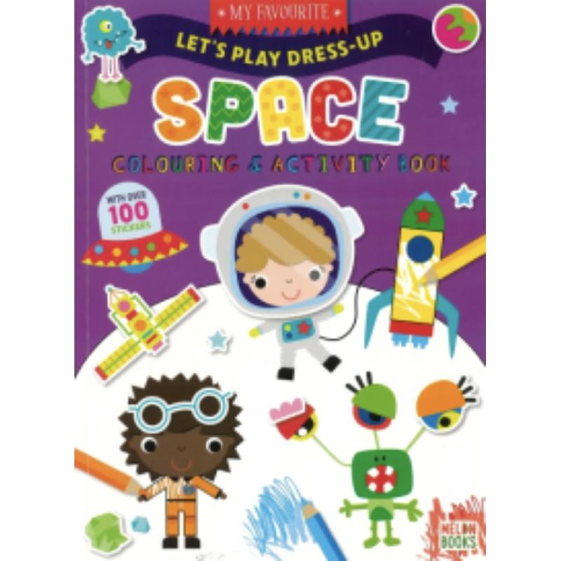 Space Colouring activity Book
