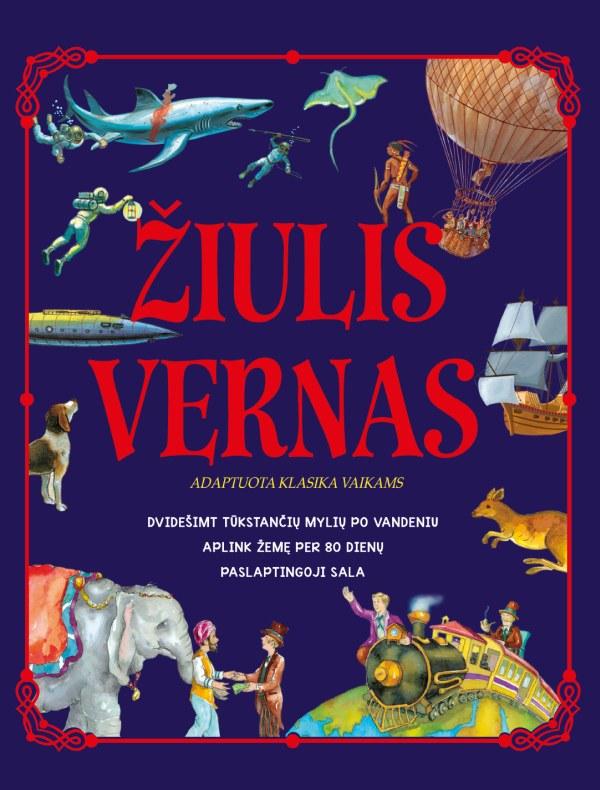 Žiulis Vernas Adaptuota klasika vaikams