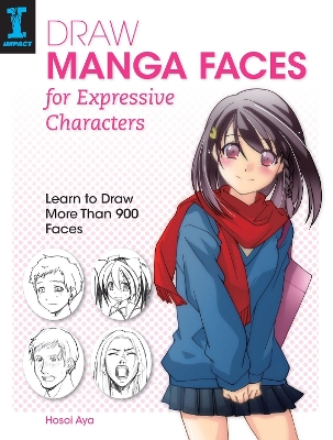 Draw Manga Faces More Than 900 Faces