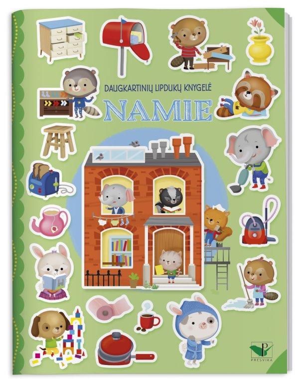 Namie. Daugkartinių lipdukų knygelė