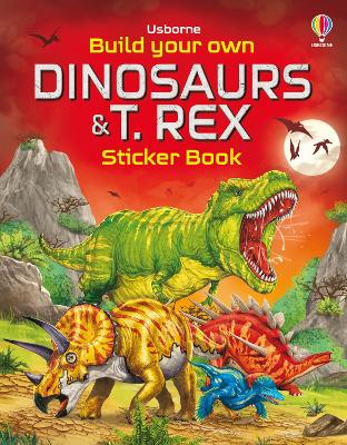 Build Your Own Dinosaurs and T Rex Sticker Book