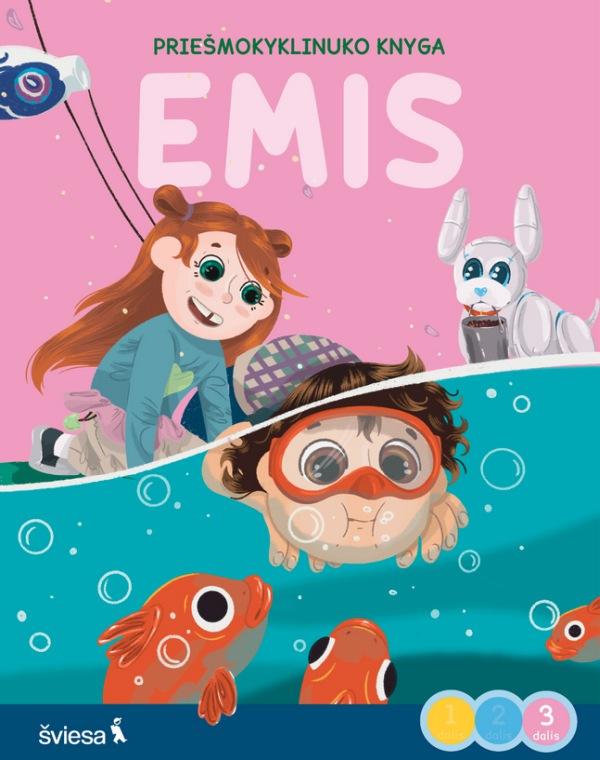 Emis. Pavasario įdomybės. Priešmokyklinuko knyga, 3 dalis