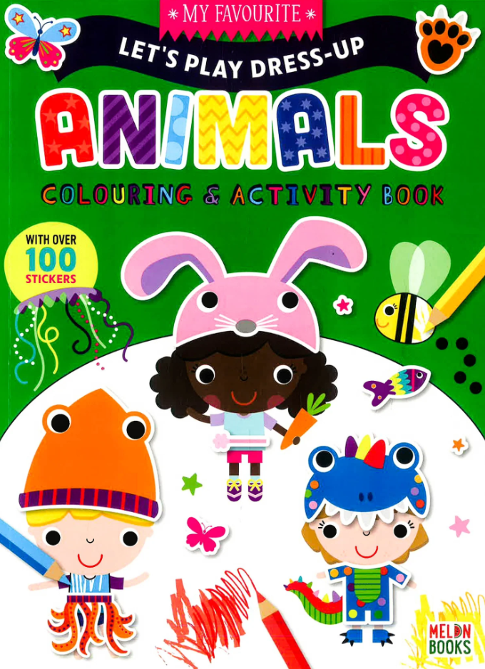 Animals Colouring & Activity Book