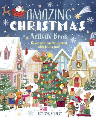 Amazing Christmas Activity Book: Games and Puzzles Book