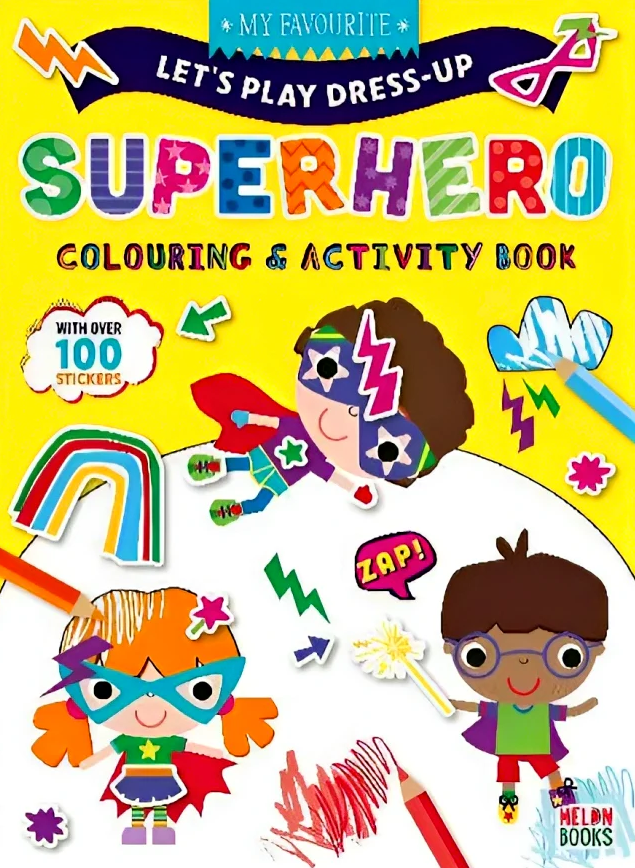 Superhero Colouring & Activity Book