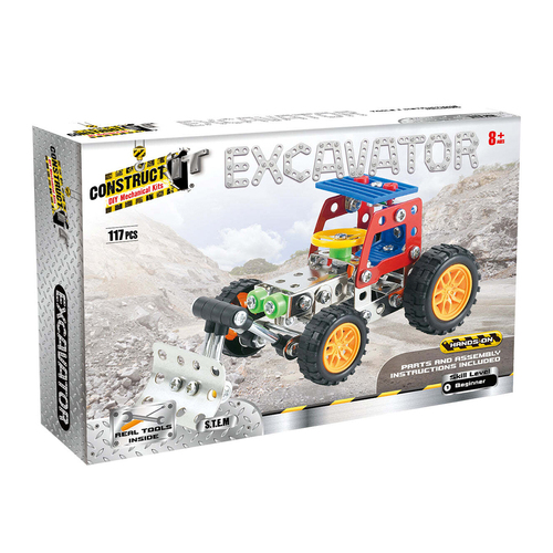 BMS Construct It Kit - Excavat or 117 pcs