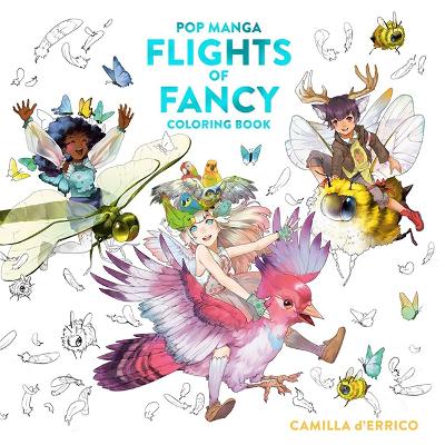 Pop Manga Flights of Fancy Col oring Book