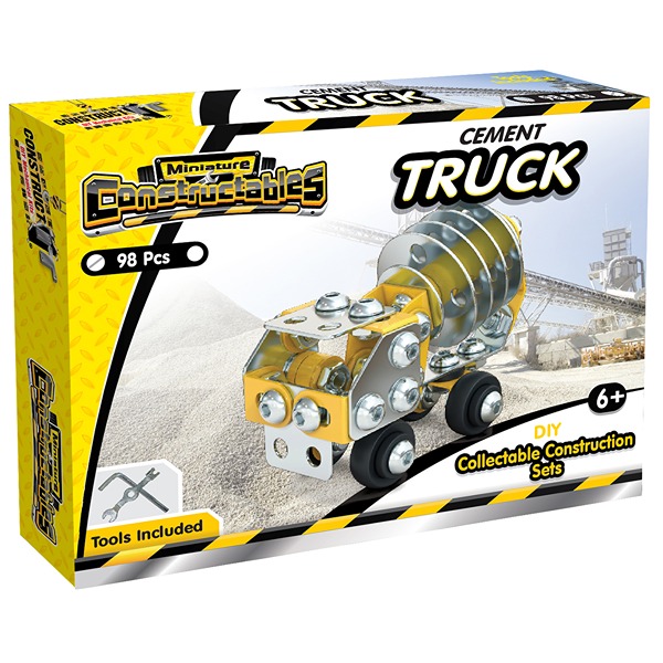 BMS Construct It Kit Mini- Cem ent Truck 98 pcs
