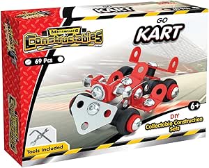 BMS Construct It Kit Mini- Go Kart 69 pcs