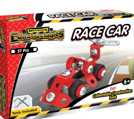 BMS Construct It Kit Mini- Rac ing Car 57 pcs
