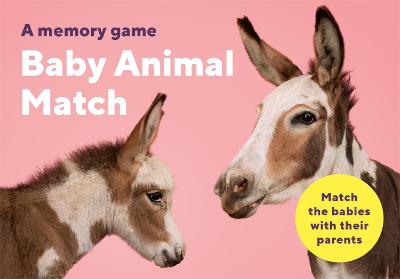 Baby Animal Match cards+Instru ction. Memory Exercise