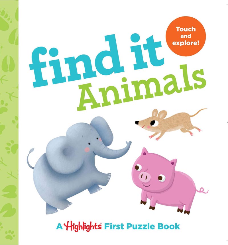 Find It Board Book: Animals