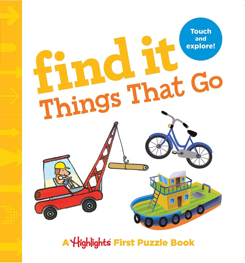 Find It Board Book: Things That Go