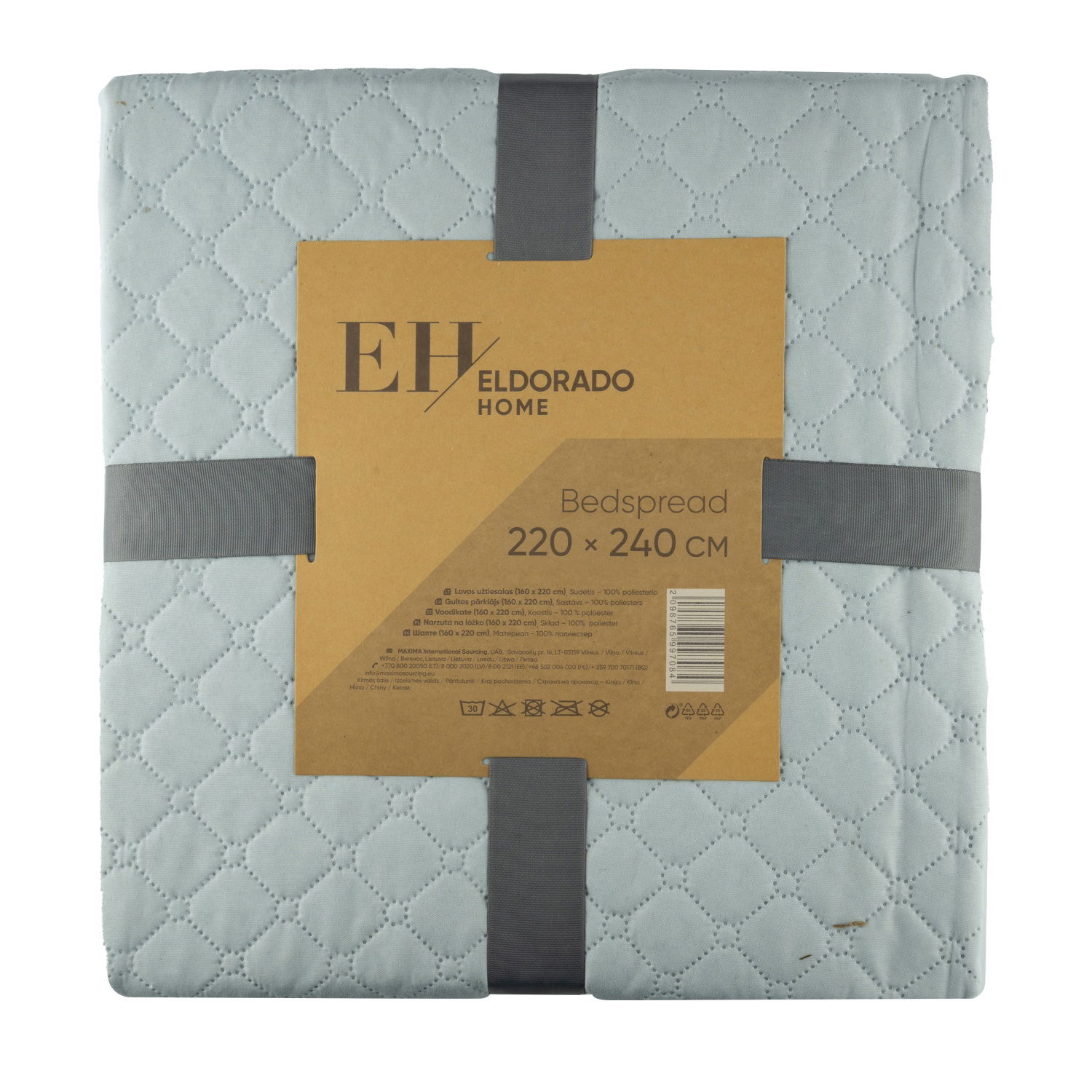 Lovos užtiesalas ELDORADO HOME, 220 x 240 cm, 2-jų spalvų, 100% poliesterio