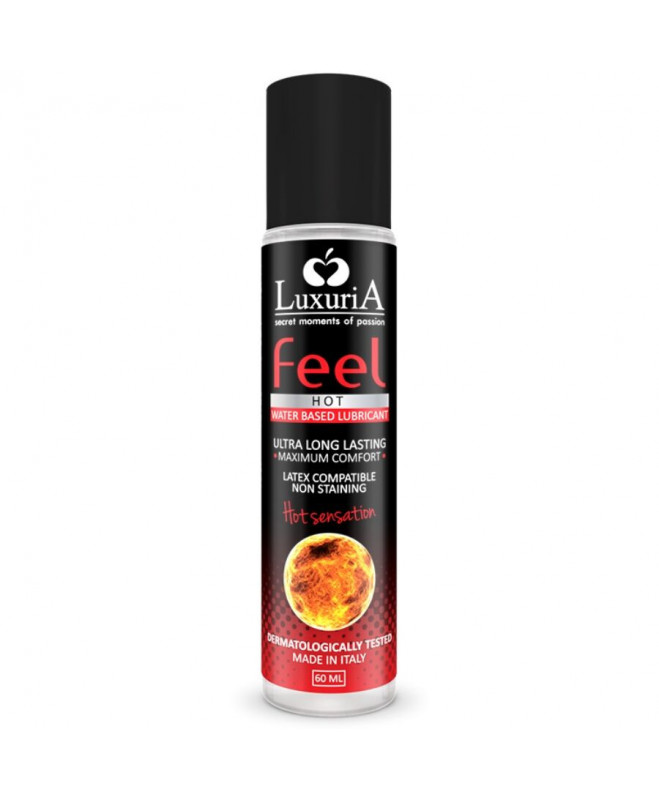 LUXURIA FEEL HOT SENSATION WATER BASED LUBRICANT 60 ML