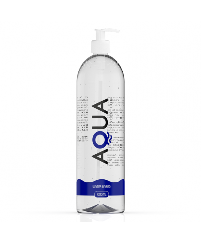 AQUA QUALITY - WATER BASED LUBRICANT 1000 ML