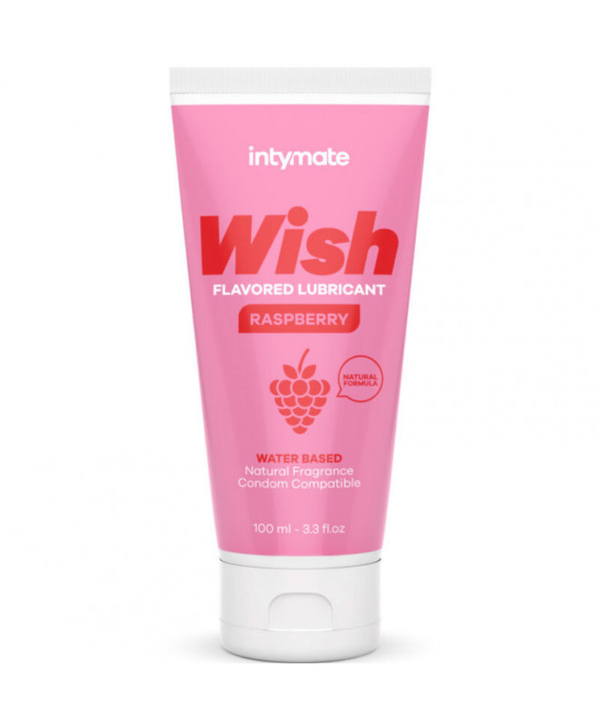 INTIMATELINE INTYMATE - WISH RASPBERRY FLAVORED LUBRICANT 100 ML