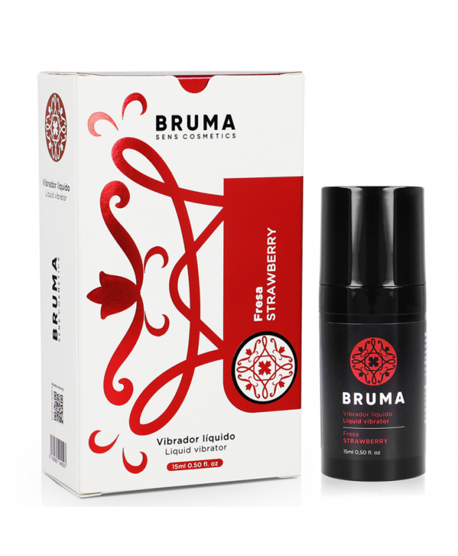 BRUMA - LIQUID VIBRATOR ULTRA SLIDING STRAWBERRY 15 ML