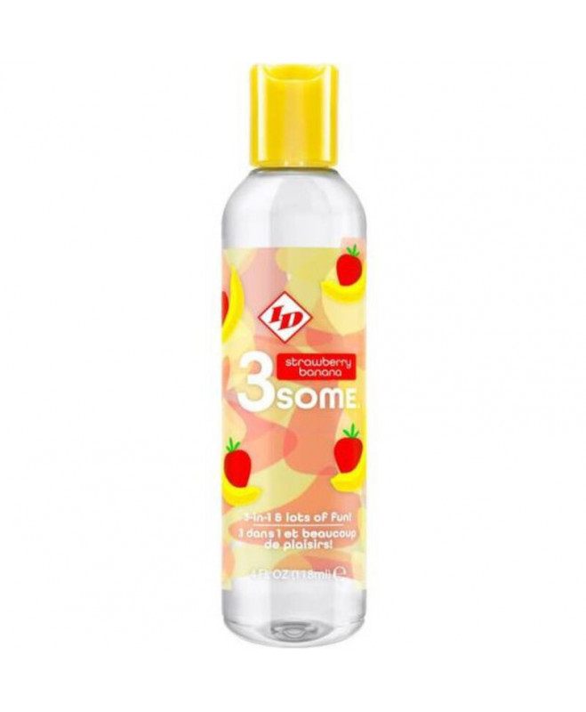 ID 3 SOME - STRAWBERRY BANANA BOTTLE 118 ML