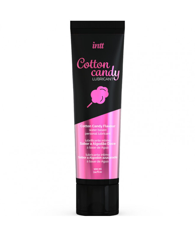 INTT LUBRICANTS - INTIMATE WATER-BASED LUBRICANT DELICIOUS COTTON SWEET FLAVOR 100 ML