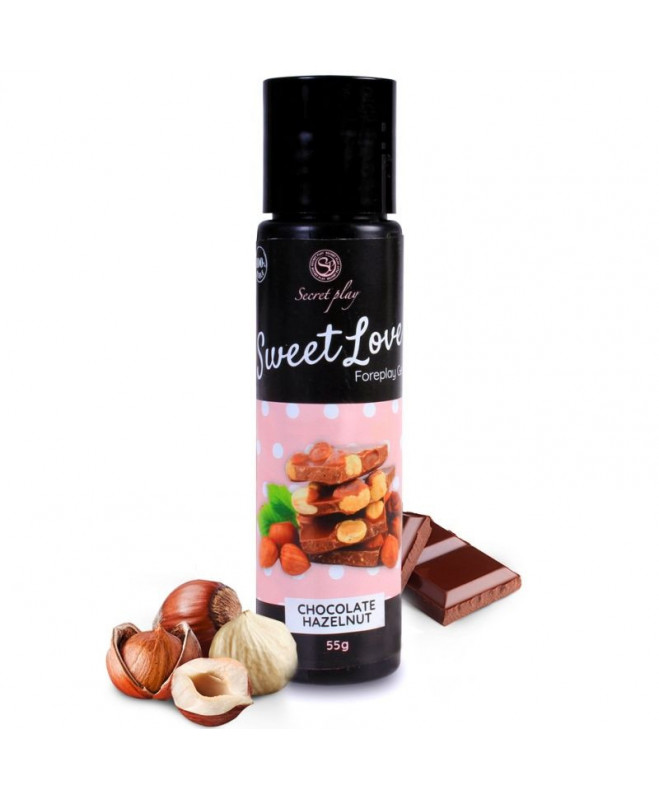 SECRETPLAY GEL SWEET LOVE CHOCOLATE WITH HAZELNUT 60 ML