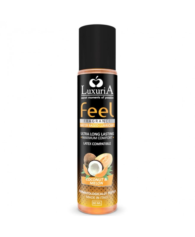 LUXURIA FEEL COCONUT AND MELON WATER BASED LUBRICANT 60 ML