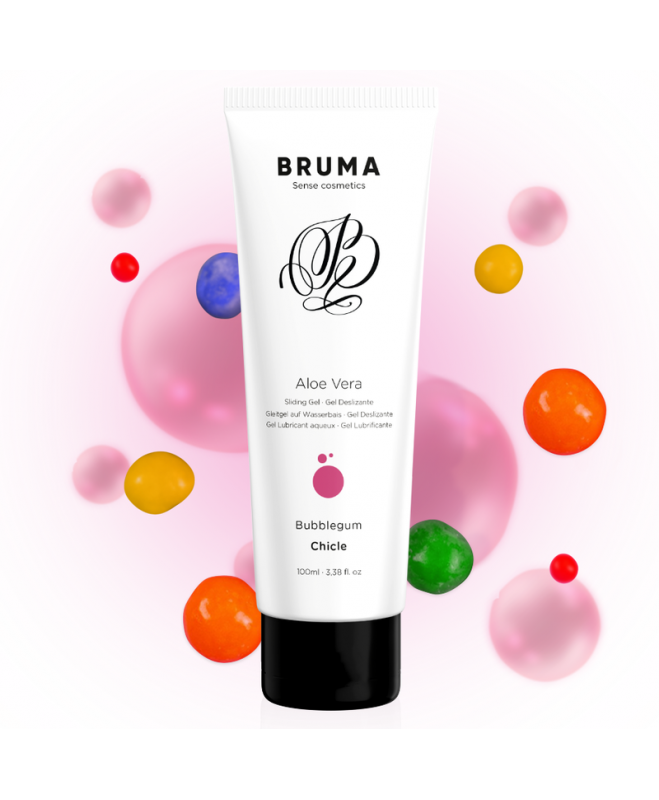 BRUMA - ALOE VERA SLIDING GEL BUBBLEGUM FLAVOR 100 ML