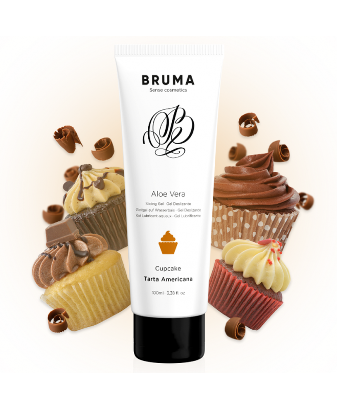 BRUMA - ALOE VERA SLIDING GEL CUPCAKE FLAVOR 100 ML