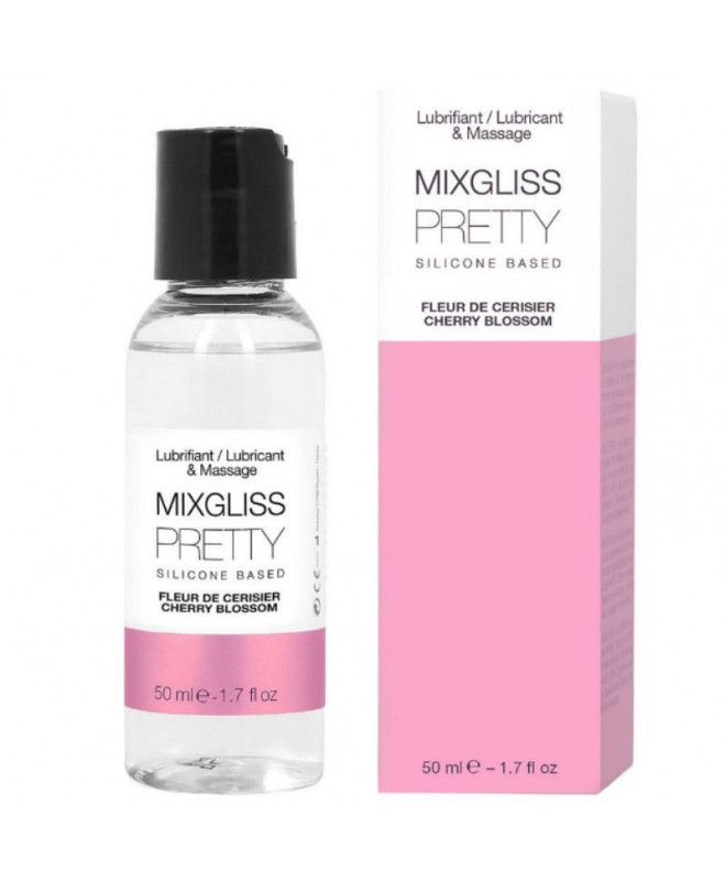 MIXGLISS PRETTY SILICONE LUBRICANT CHERRY BLOSSOM 50 ML