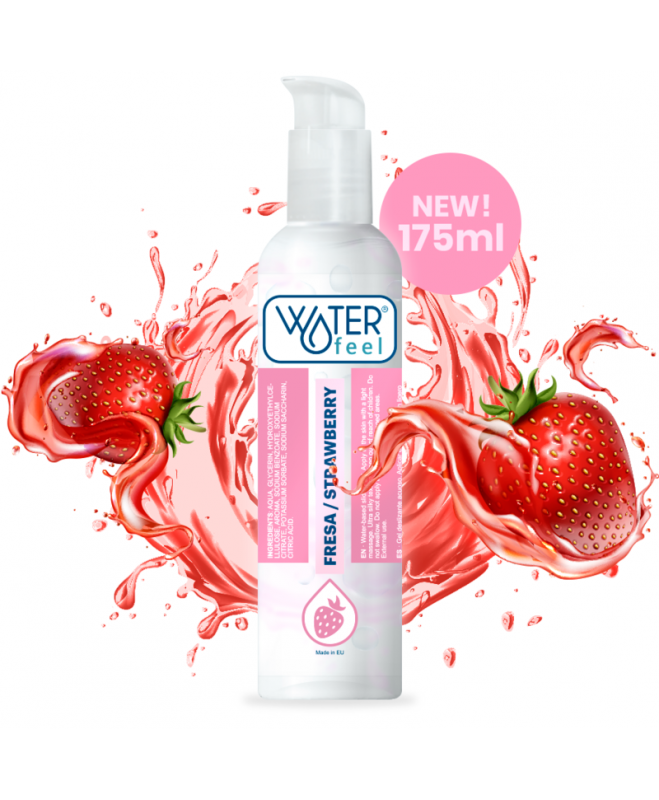 WATERFEEL STRAWBERRY WATER BASED LUBRICANT 175 ML