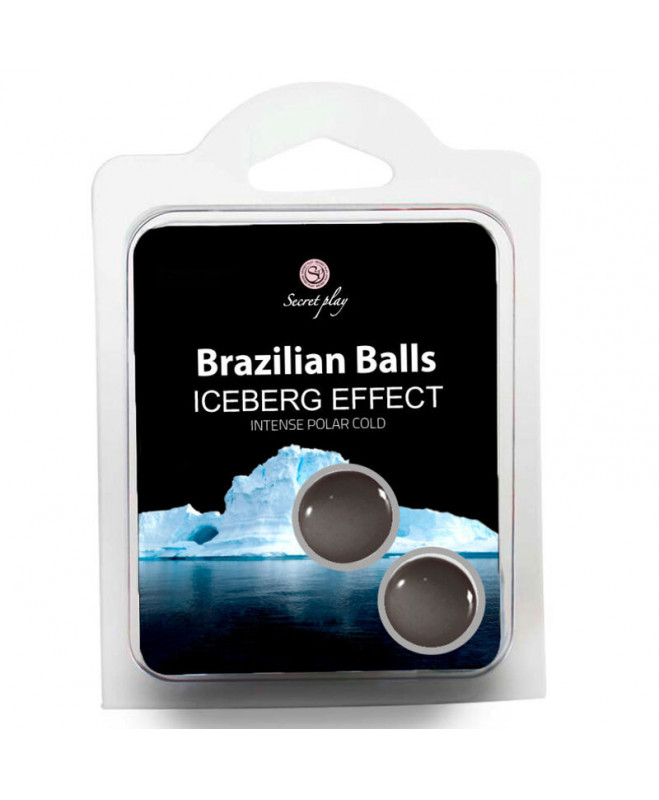 SECRET PLAY SET 2 BRAZILIAN BALLS ICEBERG EFFECT