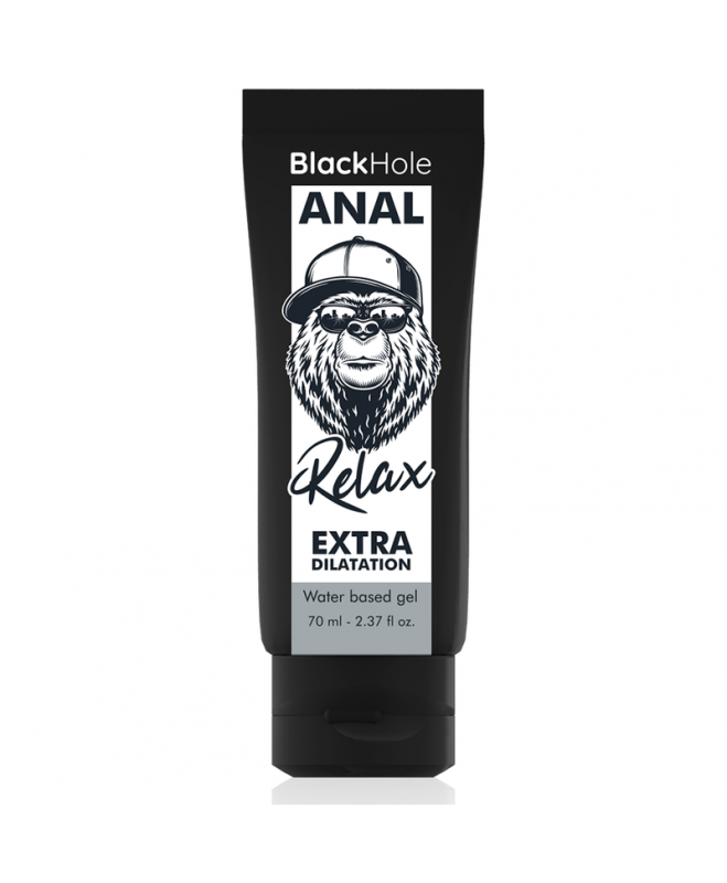 BLACK HOLE WATER BASE GEL ANAL DILATION 70 ML