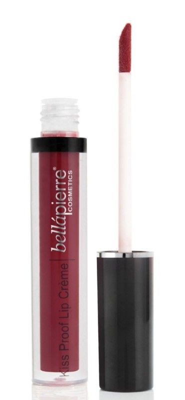 Mineraliniai kreminiai lūpų dažai Bellapierre Kiss Proof Lip Creme 40s Red VLC008