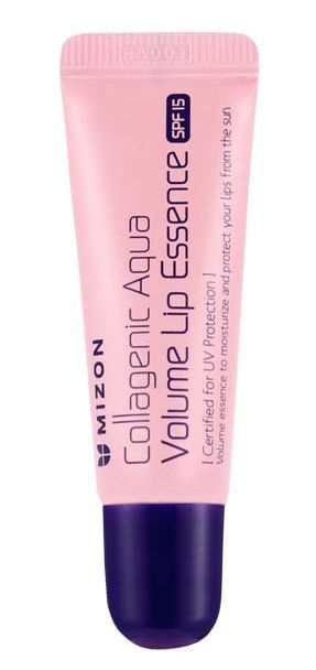 Putlinantis lūpas balzamas Mizon Collagenic Aqua Volume Lip Essence SPF 15 MIZ000003970 su kolagenu, 10 ml