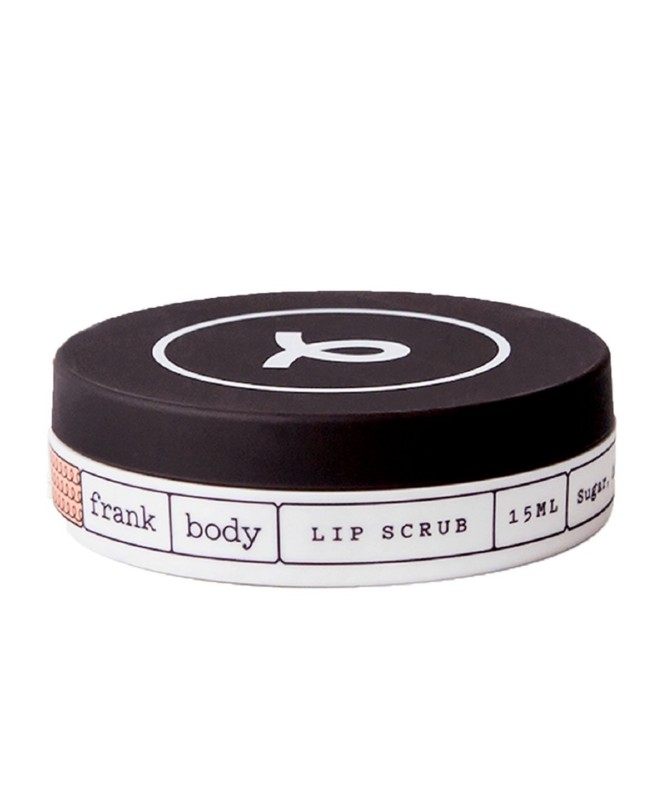 Lūpų šveitiklis Frank Body Lip Scrub Original LSO015BAERC6, su grynu cukrumi, kavos sėklų aliejumi, 15  ml