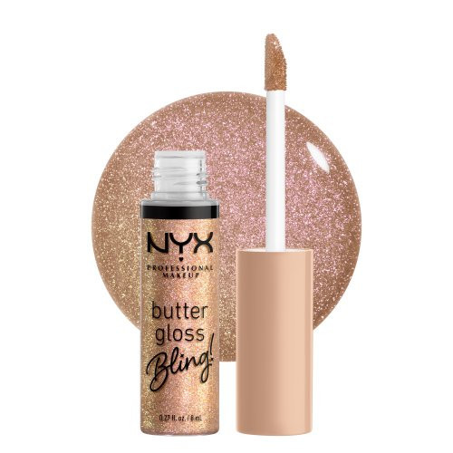 NYX Professional Makeup Butter Gloss Lūpų blizgis, Bring The Bling