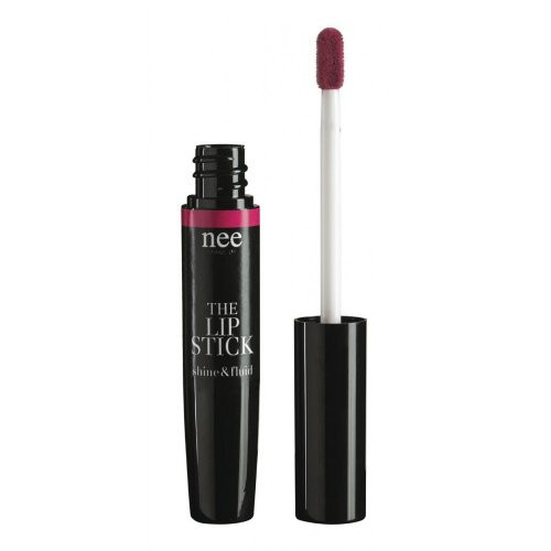 Nee Make Up Milano The Lipstick Shine & Fluid Skysti lūpų dažai, Baccara