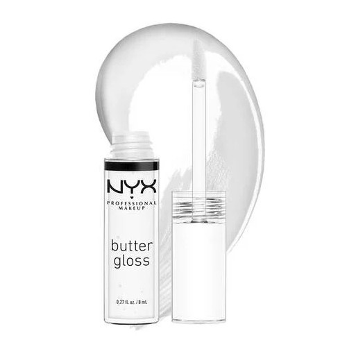 NYX Professional Makeup Butter Gloss Lūpų blizgis, Clear