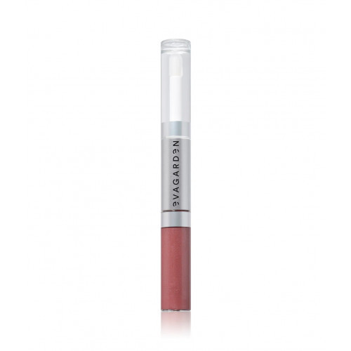 EVAGARDEN Ultra Lasting Lipstick Ypač ilgai išliekantys lūpų dažai + drėkinamasis blizgis, 715 Light Plum