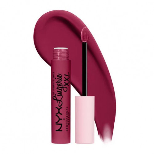 NYX Professional Makeup Lip Lingerie XXL Matte Liquid Lipstick Matiniai lūpų dažai, Xxtended