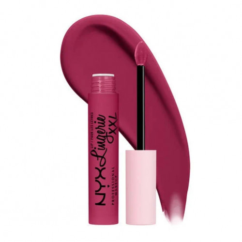 NYX Professional Makeup Lip Lingerie XXL Matte Liquid Lipstick Matiniai lūpų dažai, Stayin Juicy