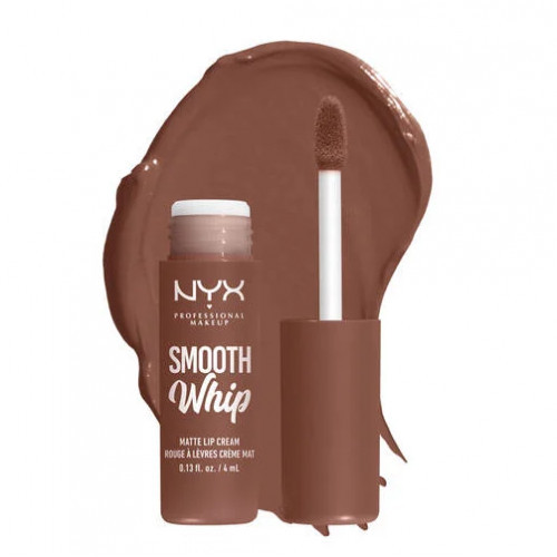 NYX Professional Makeup Smooth Whip Matte Lip Cream Matiniai lūpų dažai, 24 Memory Foam