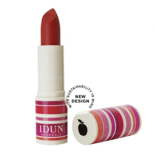 IDUN Matte Lipstick Matiniai lūpų dažai, Jordgubb
